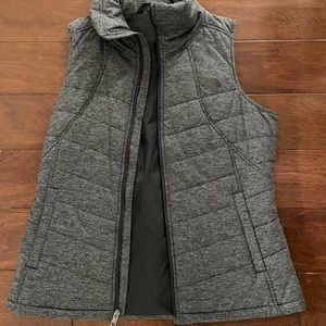 Grey North Face Winter Vest